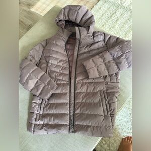 32 Degrees Women's Lilac Grey Puffer Jacket